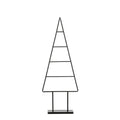 Mica Decorations Decoratie Kerstboom-L34 x B12 x H90 cm-IJzer - Zwart