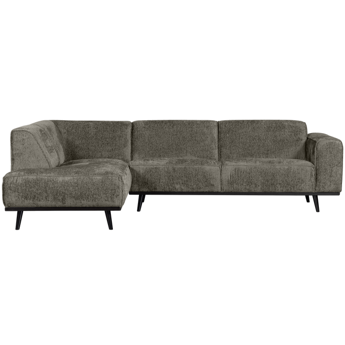 WOOOD Statement Hoekbank Links - Velvet - Frost