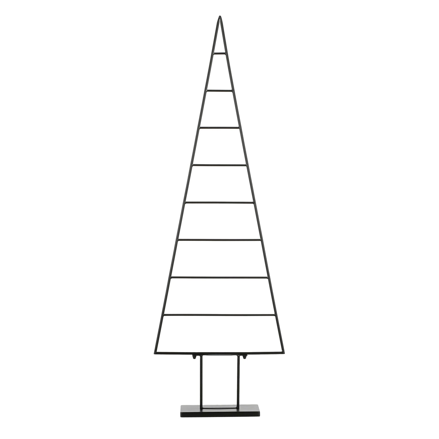 Mica Decorations Decoratie Kerstboom - L50 x B15 x H152 cm - Zwart