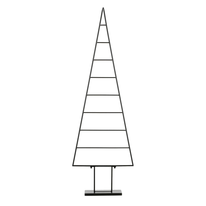 Mica Decorations Decoratie Kerstboom - L50 x B15 x H152 cm - Zwart