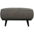WOOOD Statement Hocker - Structure - Velvet - Frost - 40x80x55