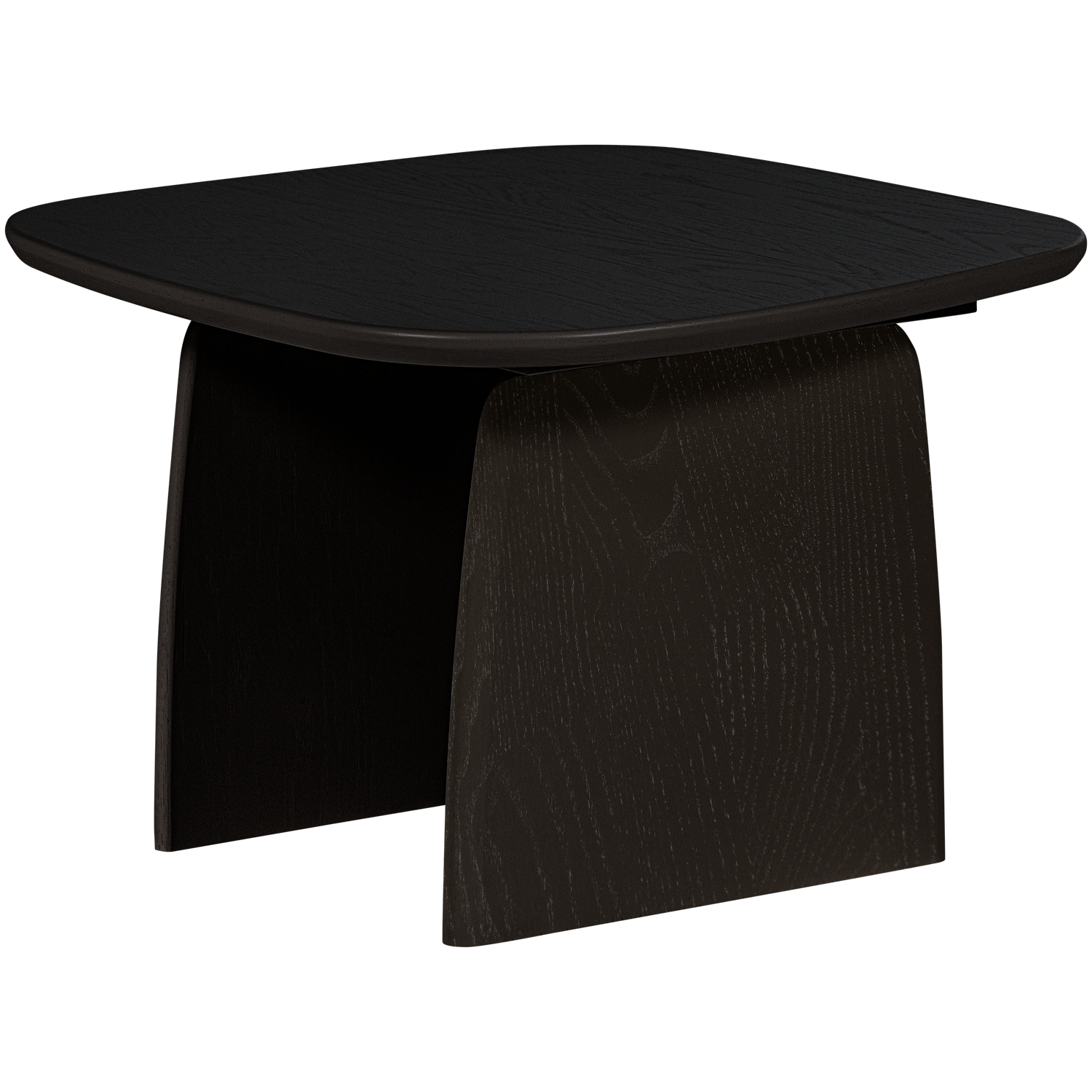 WOOOD Tablo Salontafel 60 cm - Eiken - Blacknight - 40x59x59