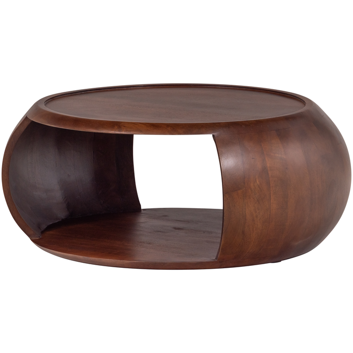 WOOOD Cole Salontafel - Mango Hout - Bruin - 36x72x72