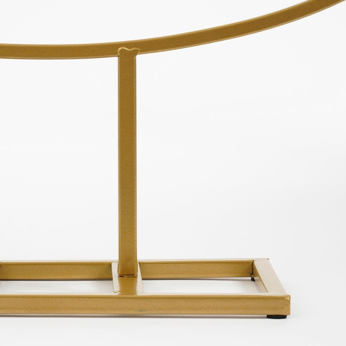 Mica Decorations Decoratie Kerstboom - L40 x B12 x H79 cm-IJzer-Goud