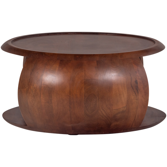 WOOOD Cole Salontafel - Mango Hout - Bruin - 36x72x72