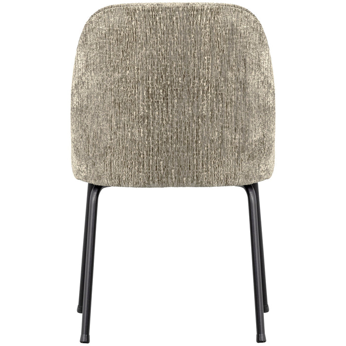 WOOOD Vogue Eetkamerstoelen - Velvet - Wheatfield - Set van 6