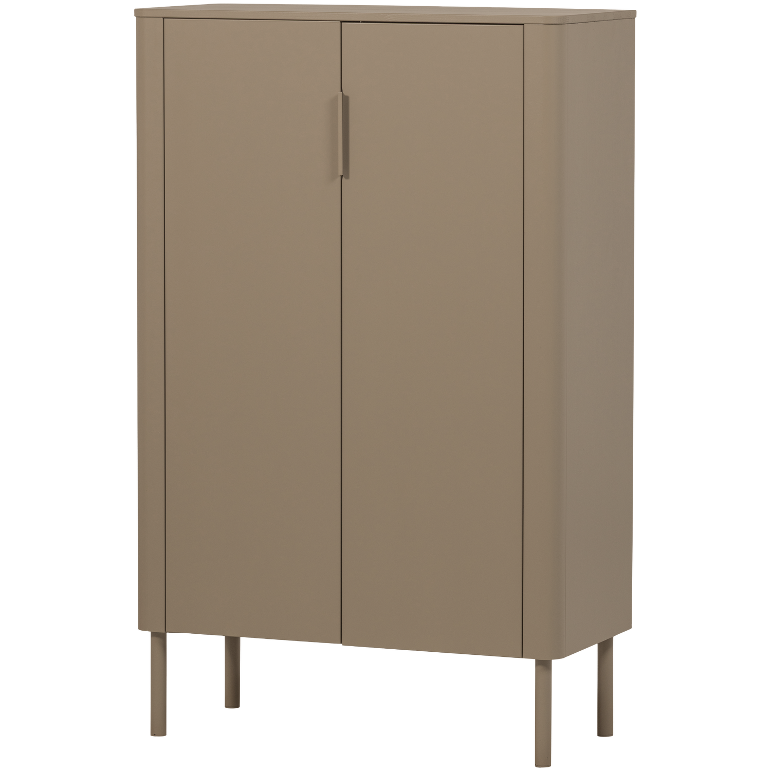 WOOOD Gunnar 2-Deurs Kast - Grenen - Mud -135x85x39