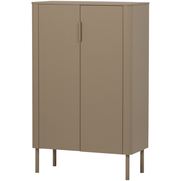 WOOOD Gunnar 2-Deurs Kast - Grenen - Mud -135x85x39