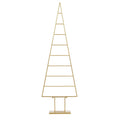 Mica Decorations Decoratie Kerstboom - L50 x B15 x H152 cm - Goud
