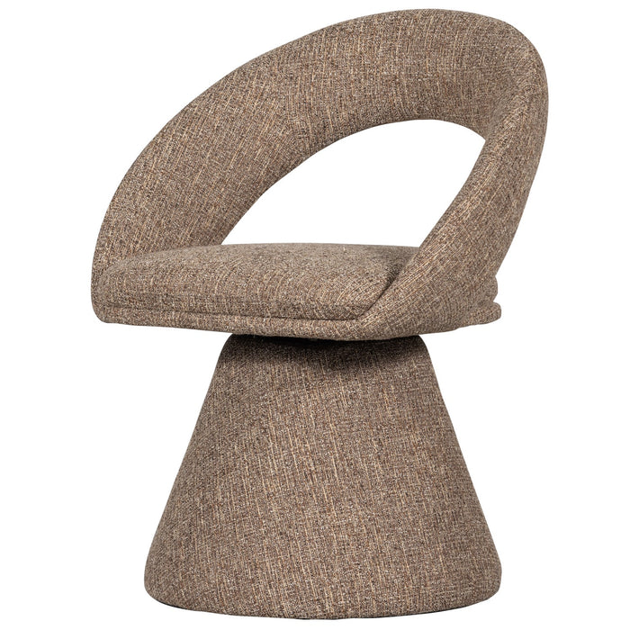 WOOOD Winter Eetkamerstoel - Melange - Naturel - Set van 6