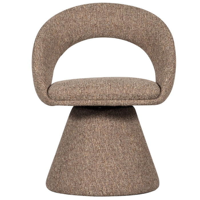 WOOOD Winter Eetkamerstoel - Melange - Naturel - Set van 6