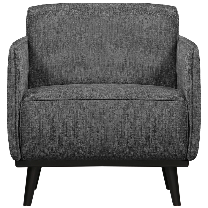 WOOOD Statement Fauteuil - Structure - Velvet - Mountain - 77x72x93