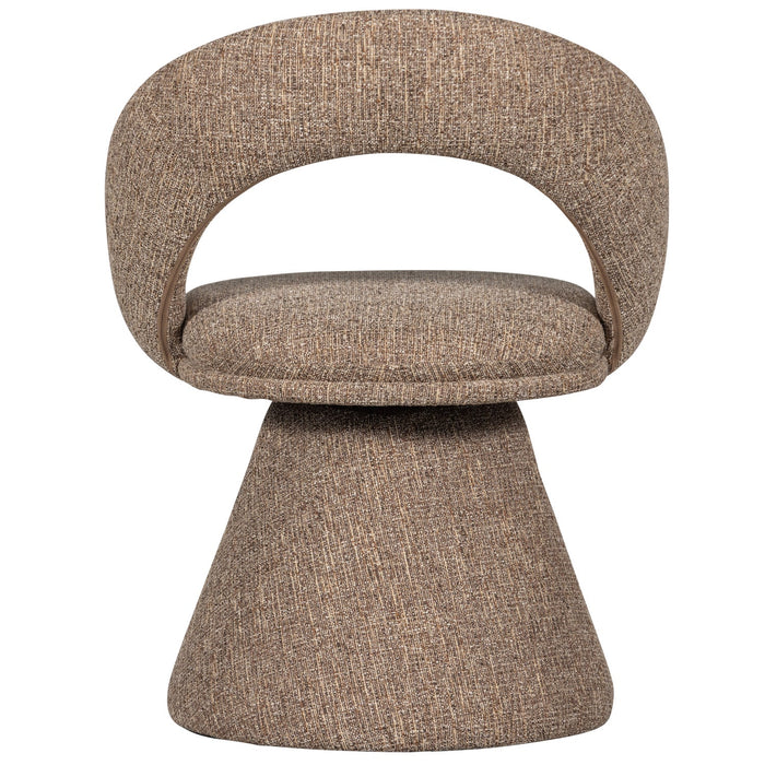 WOOOD Winter Eetkamerstoel - Melange - Naturel - Set van 6