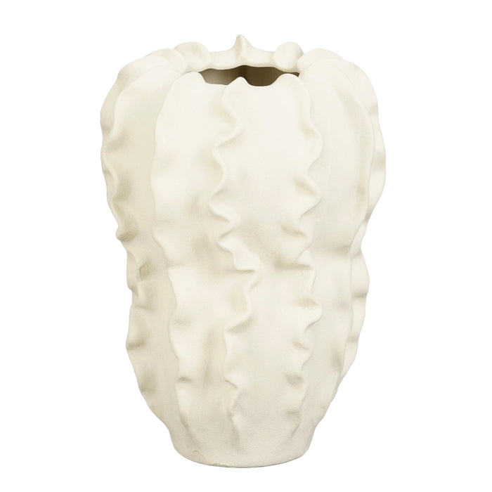 Mica Decorations Sierra Vaas - H31 x Ø22 cm - Keramiek - Beige