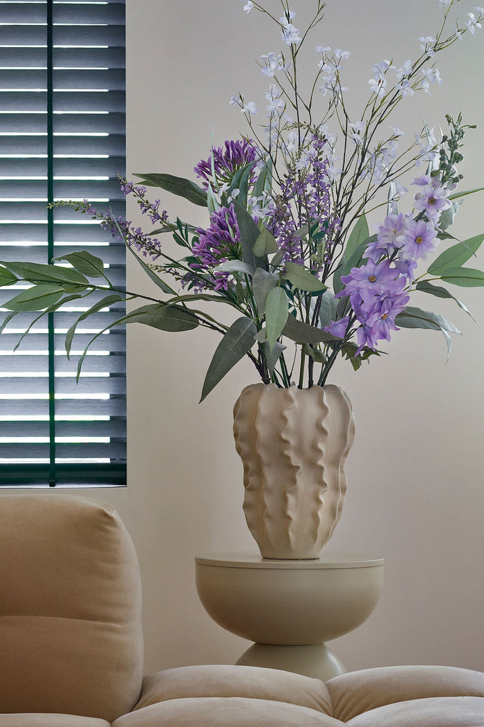 Mica Decorations Sierra Vaas - H31 x Ø22 cm - Keramiek - Beige