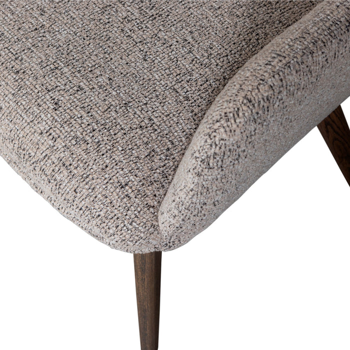 WOOOD Murat Eetkamerstoelen Houten Bruine Poot - Naturel - Set van 6