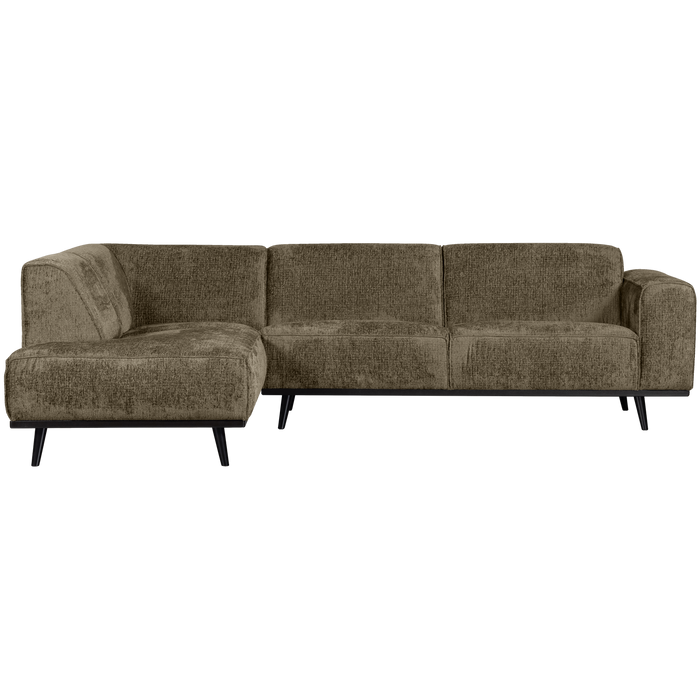 WOOOD Statement Hoekbank Links - Velvet - Bonsai