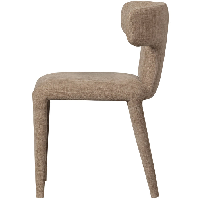 WOOOD Permit Eetkamerstoelen - Polyester - Zand - Set van 6