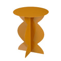 Mica Decorations Rafi Bijzettafel - H50 x Ø40 cm - IJzer - Bruin
