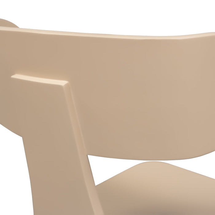 WOOOD Form Eetkamerstoelen - Hout|Metaal - Zand - Set van 6