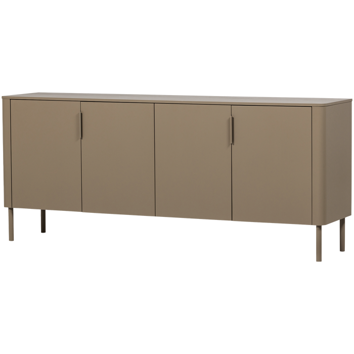 WOOOD Gunnar Dressoir 200 cm - Grenen - Mud - 85x201x44