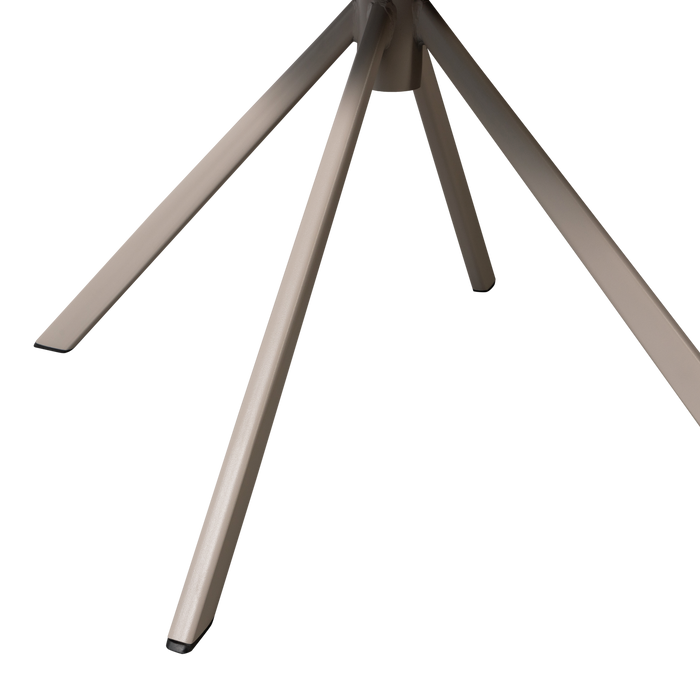 WOOOD Femke Eetkamerstoel - Bouclé - Naturel - Set van 6