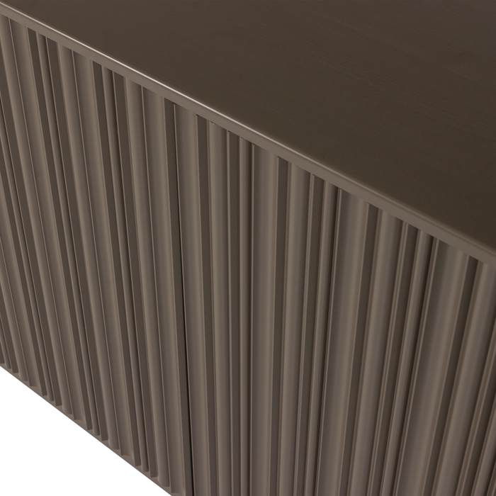 WOOOD Nova Tv Meubel 200 cm - Grenen - Truffel Bruin - 54x200x40