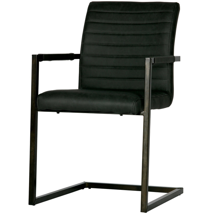 WOOOD Bas Eetkamerstoelen - Pu - Grijs - Set van 6