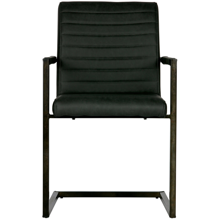 WOOOD Bas Eetkamerstoelen - Pu - Grijs - Set van 6
