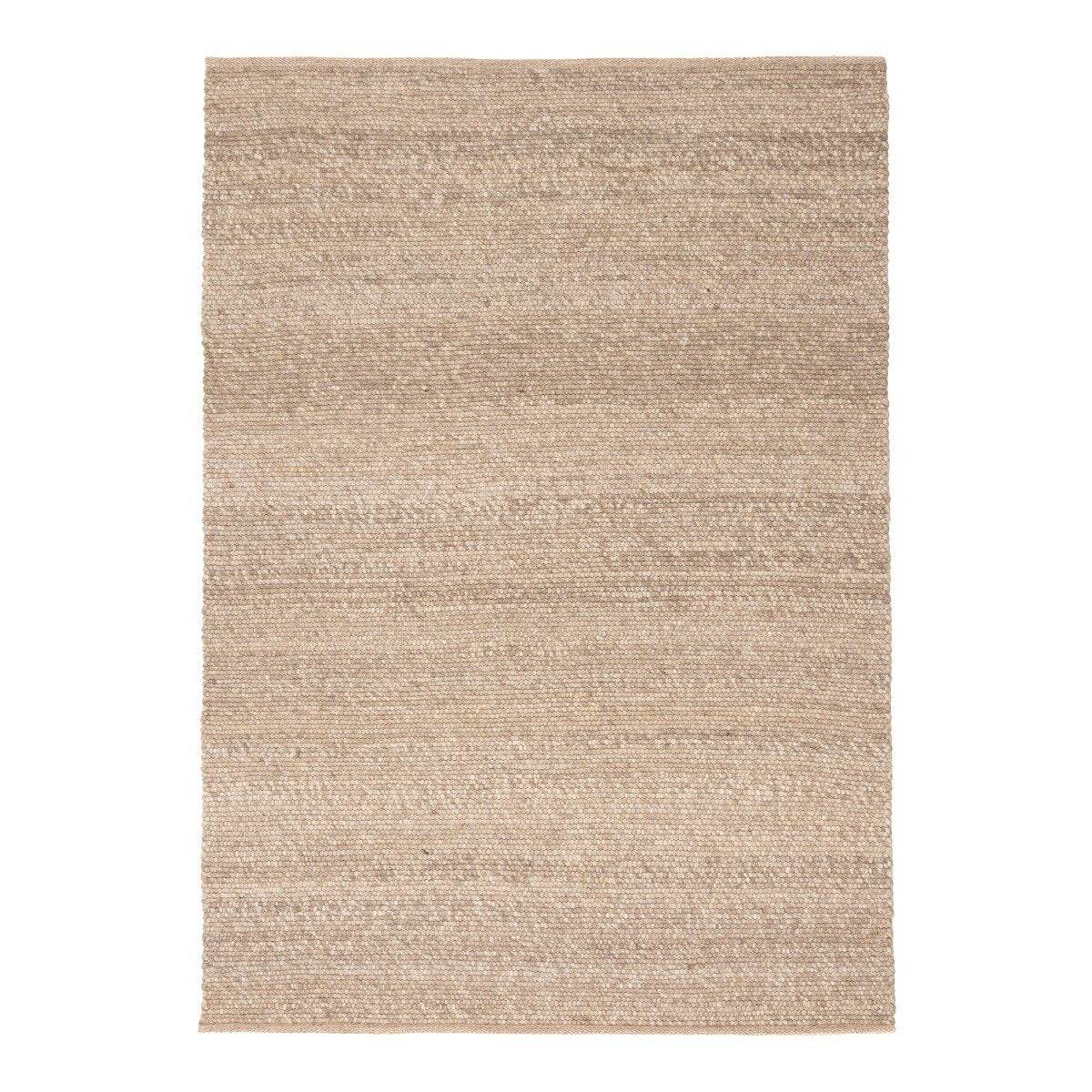 Interieur05 Wollen Vloerkleed Lichtbruin Vik - 200 x 290 cm