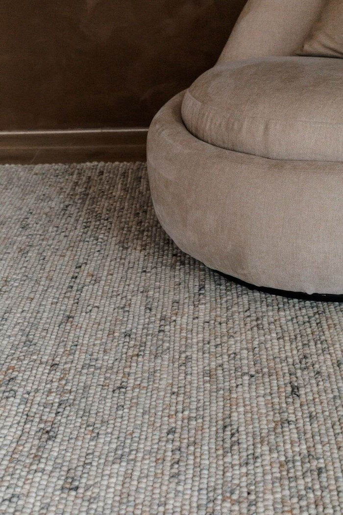 Interieur05 Wollen Vloerkleed Beige|Wit Gemeleerd Vik - 160 x 230 cm
