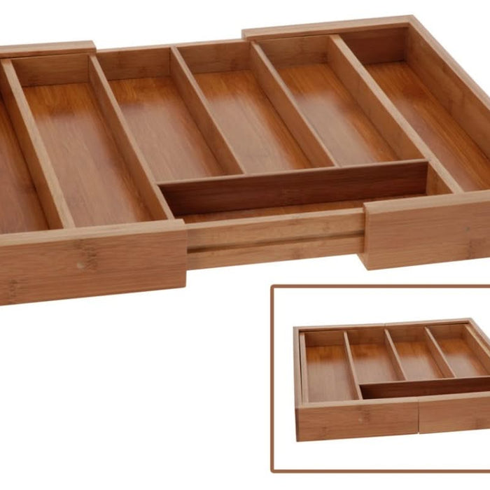 Excellent Houseware Bamboe Besteklade