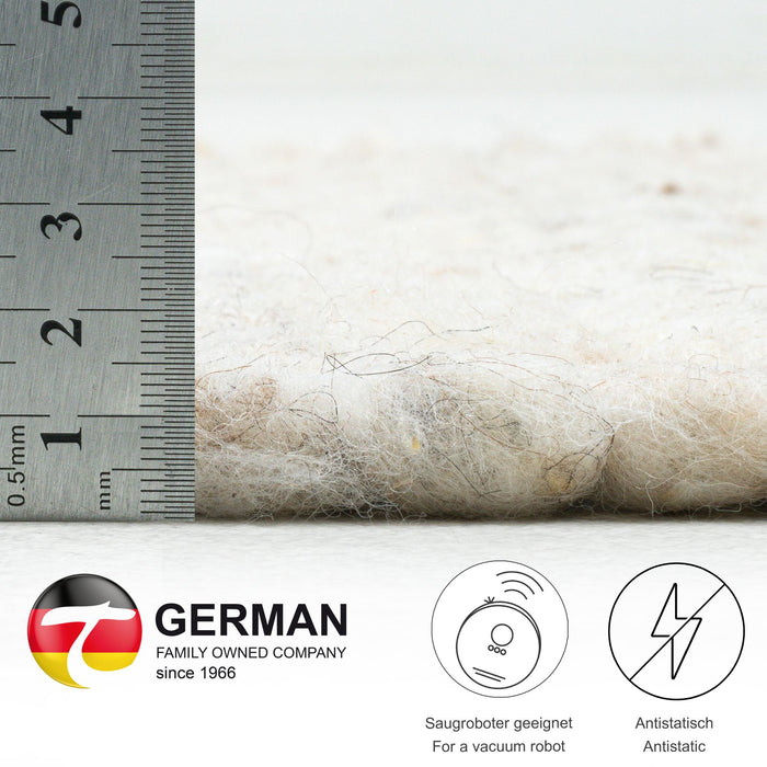 Theko Alm-Glück natuurtapijt 290x390 cm - Beige