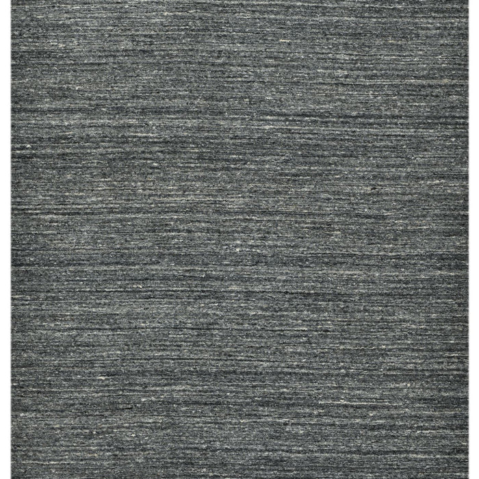 Theko Handgeweven wollen tapijt Pure 250x300 cm - Antraciet