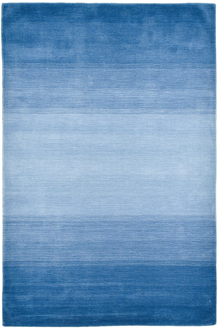 Theko Tapijt met kleurverloop Wool Comfort 90x160 cm - Blauw