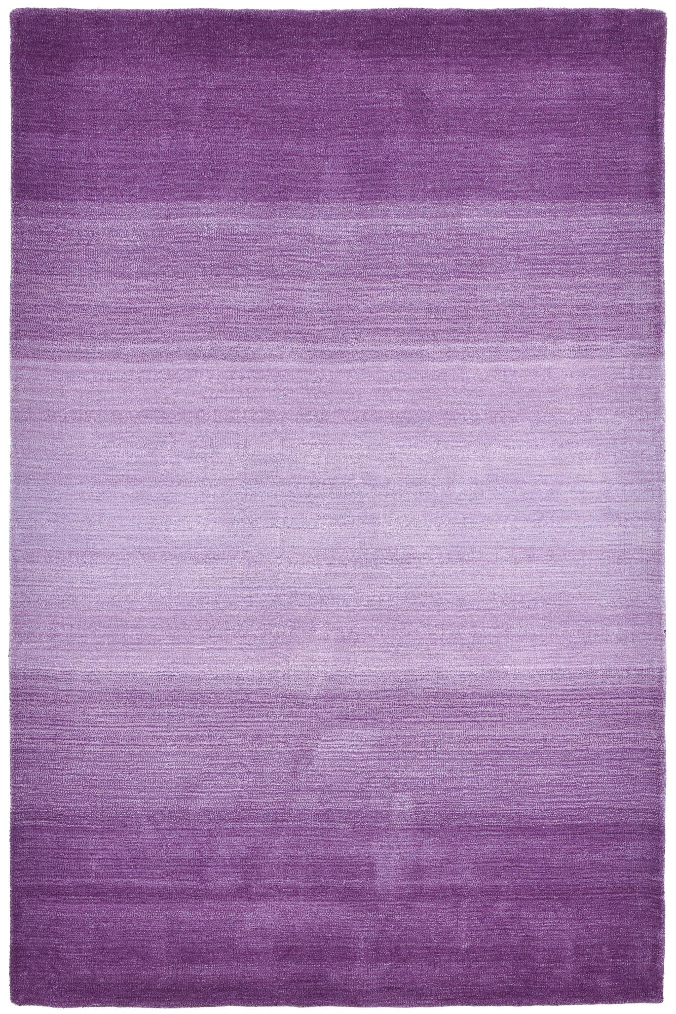 Theko Tapijt met kleurverloop Wool Comfort 70x140 cm - Paars