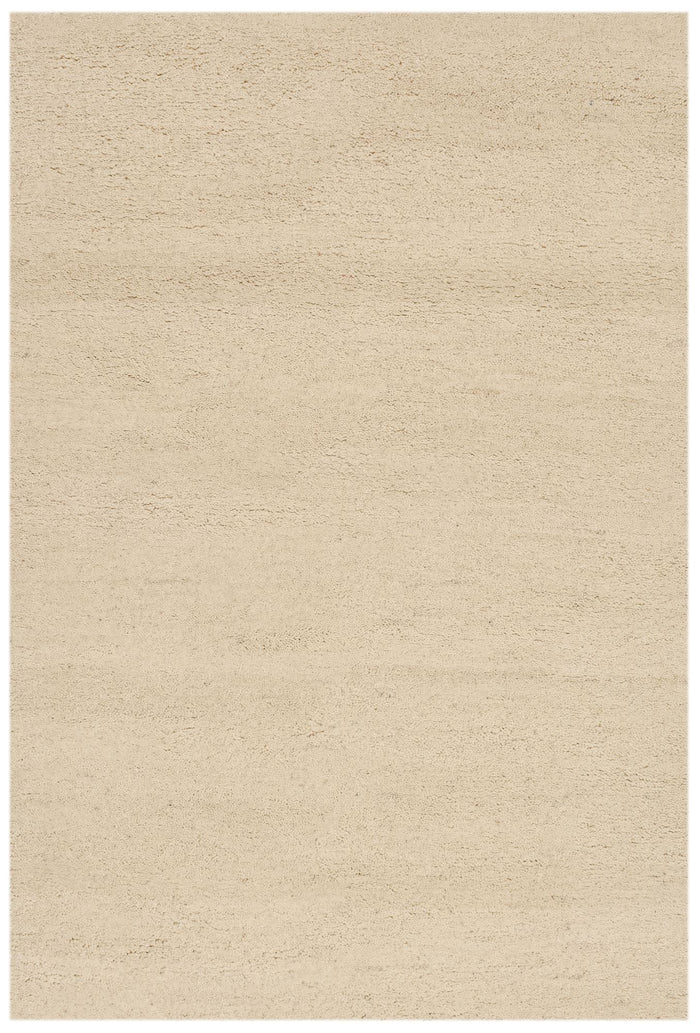 Theko Handgeknoopt Berber tapijt Taza Royal 90x160 cm - Blanc