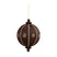 PTMD Marcuis Brown Polyester Thread Ornament W Stone L