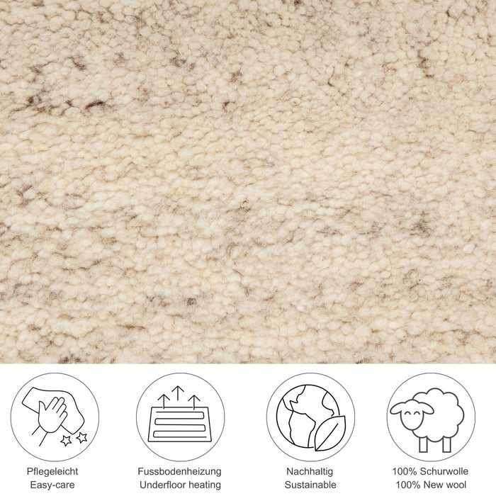 Theko Handgeknoopt Berber tapijt Taza Royal 140x200 cm - Jaspé