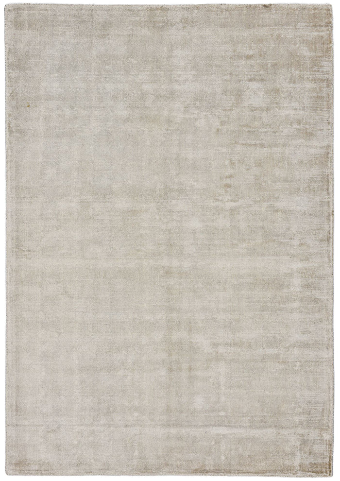Theko handgeweven viscose tapijt Star 120x180 cm - Crème