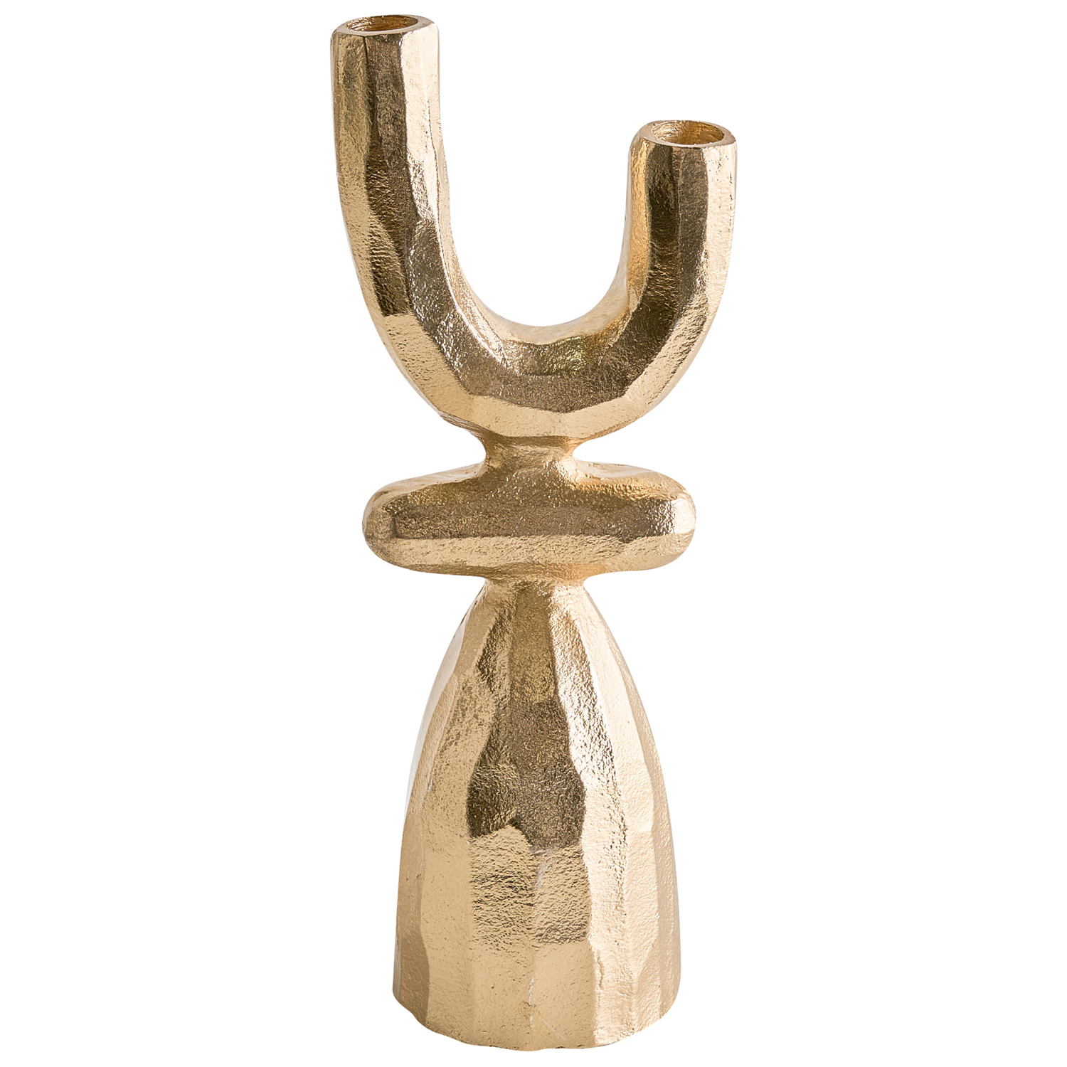 Beliani - KRADENIK - Kandelaar - Goud - 33 cm - Aluminium