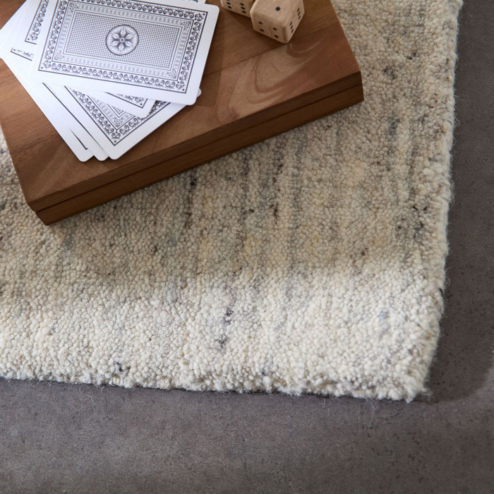 Theko Handgeweven wollen tapijt Pure 190x290 cm - Crème