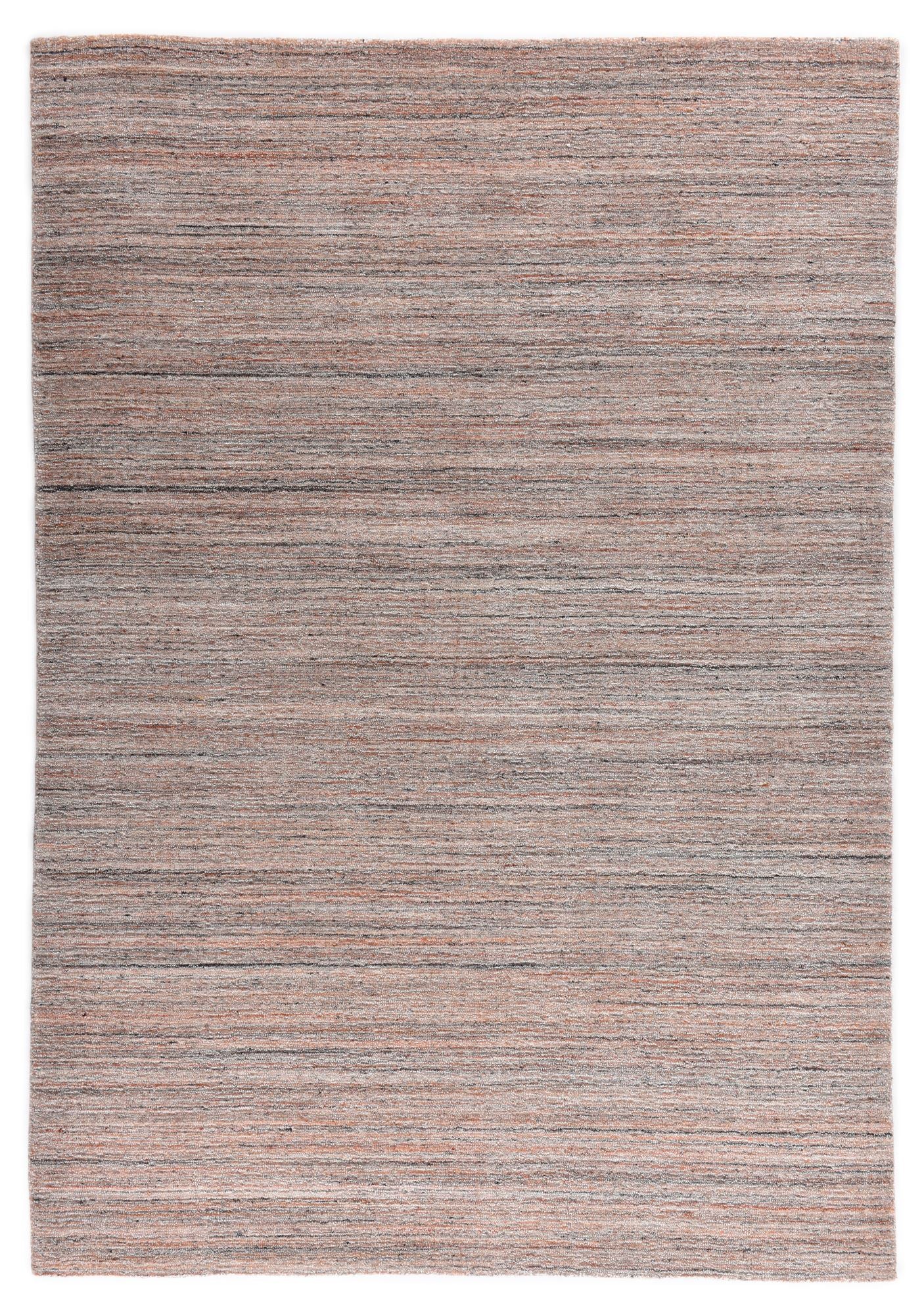 Theko Handgeweven wollen viscose tapijt San Diego 70x140  cm - Roze