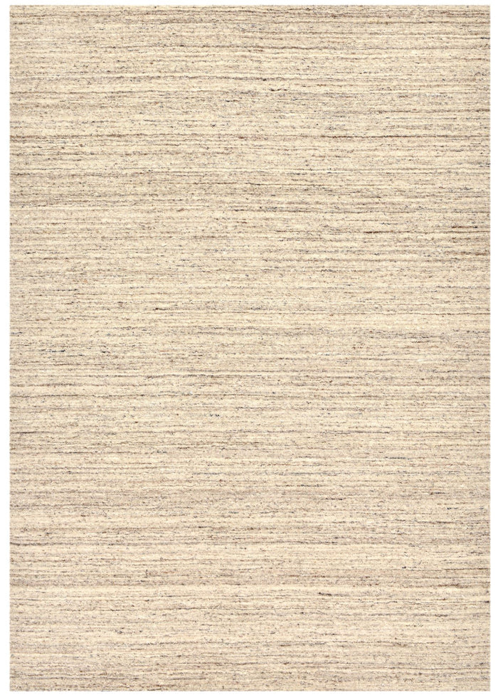 Theko Handgeweven wollen tapijt Pure 140x200 cm - Beige