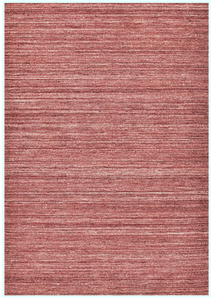 Theko Handgeweven wollen tapijt Pure 90x160 cm - Rood