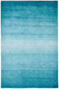 Theko Tapijt met kleurverloop Wool Comfort 90x160 cm - Turquoise