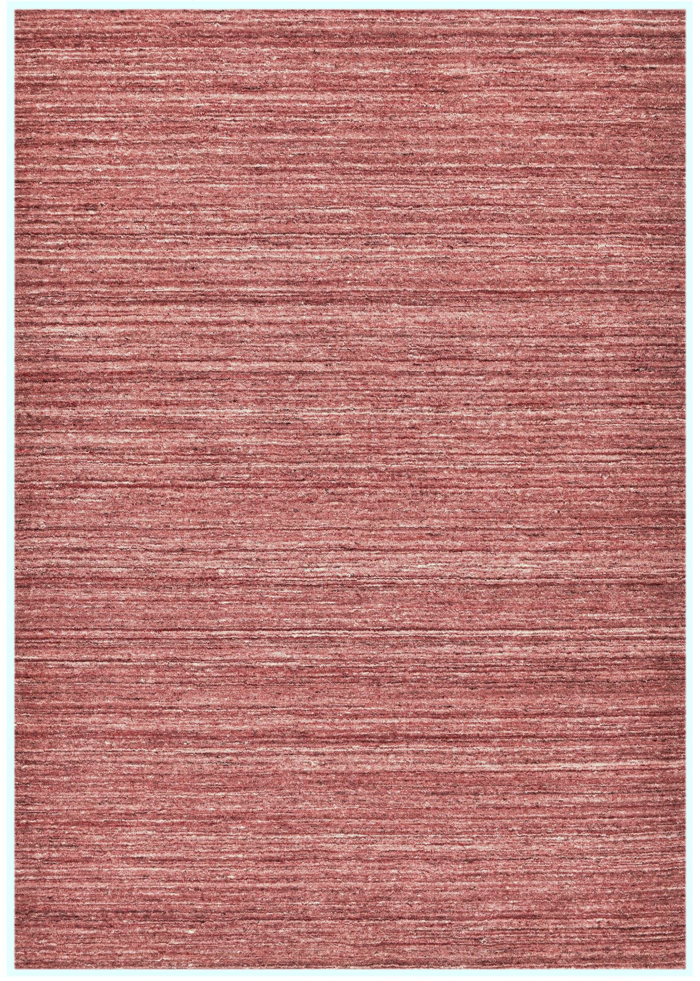 Theko Handgeweven wollen tapijt Pure 140x200 cm - Rood