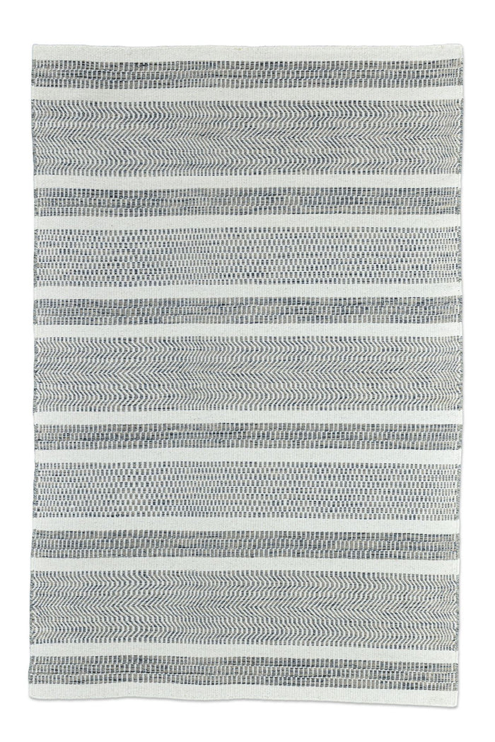 Theko Tapijt in Scandinavische stijl Trondheim 65x130 cm - Zwart|wit