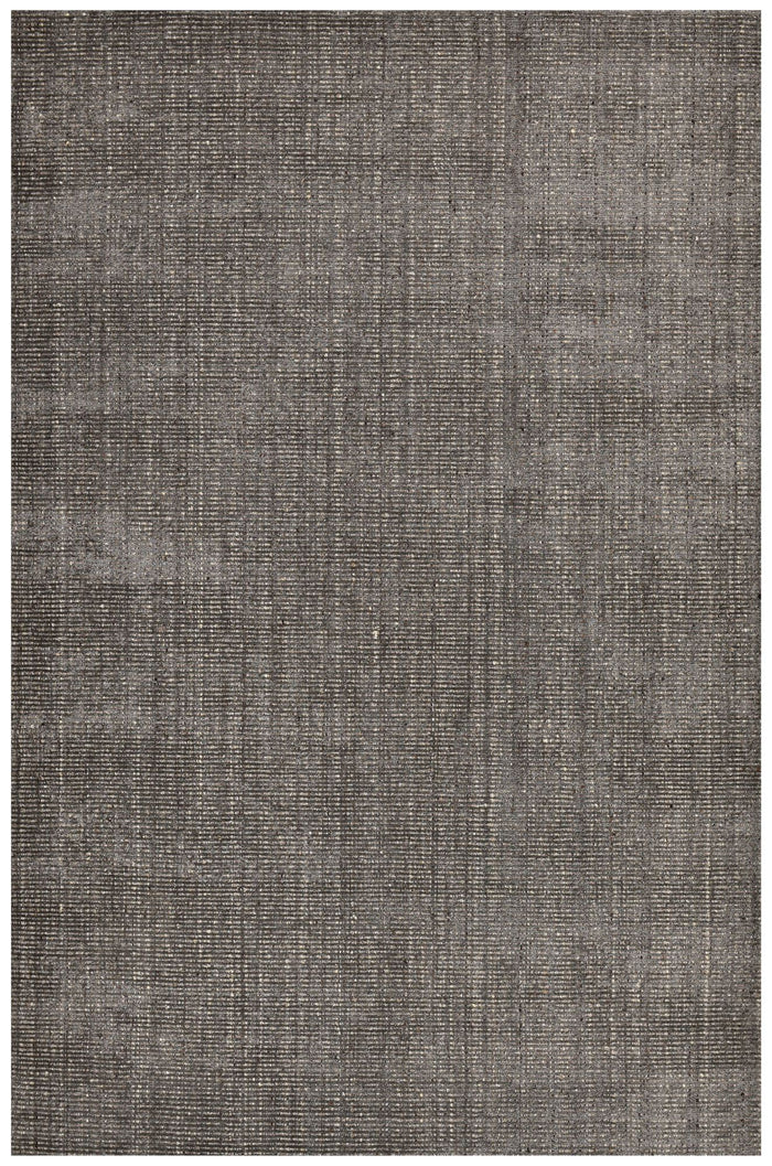 Theko gestreept UNI-tapijt Venus 190x290 cm - Antraciet