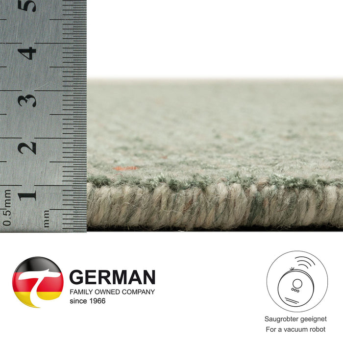 Theko gestreept UNI-tapijt Venus 90x160 cm - Groen